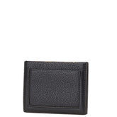 セリーヌ ロゴ カードケース ブラック レザー レディース CELINE 【中古】